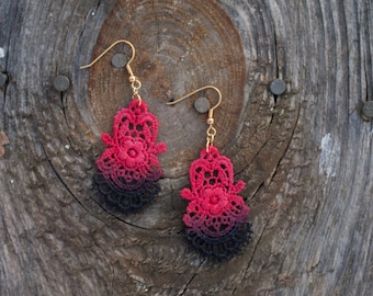 Lace Earrings - Lightweight