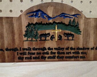 Small Psalm 23 Sign