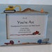 Hand Painted Construction Site Frame