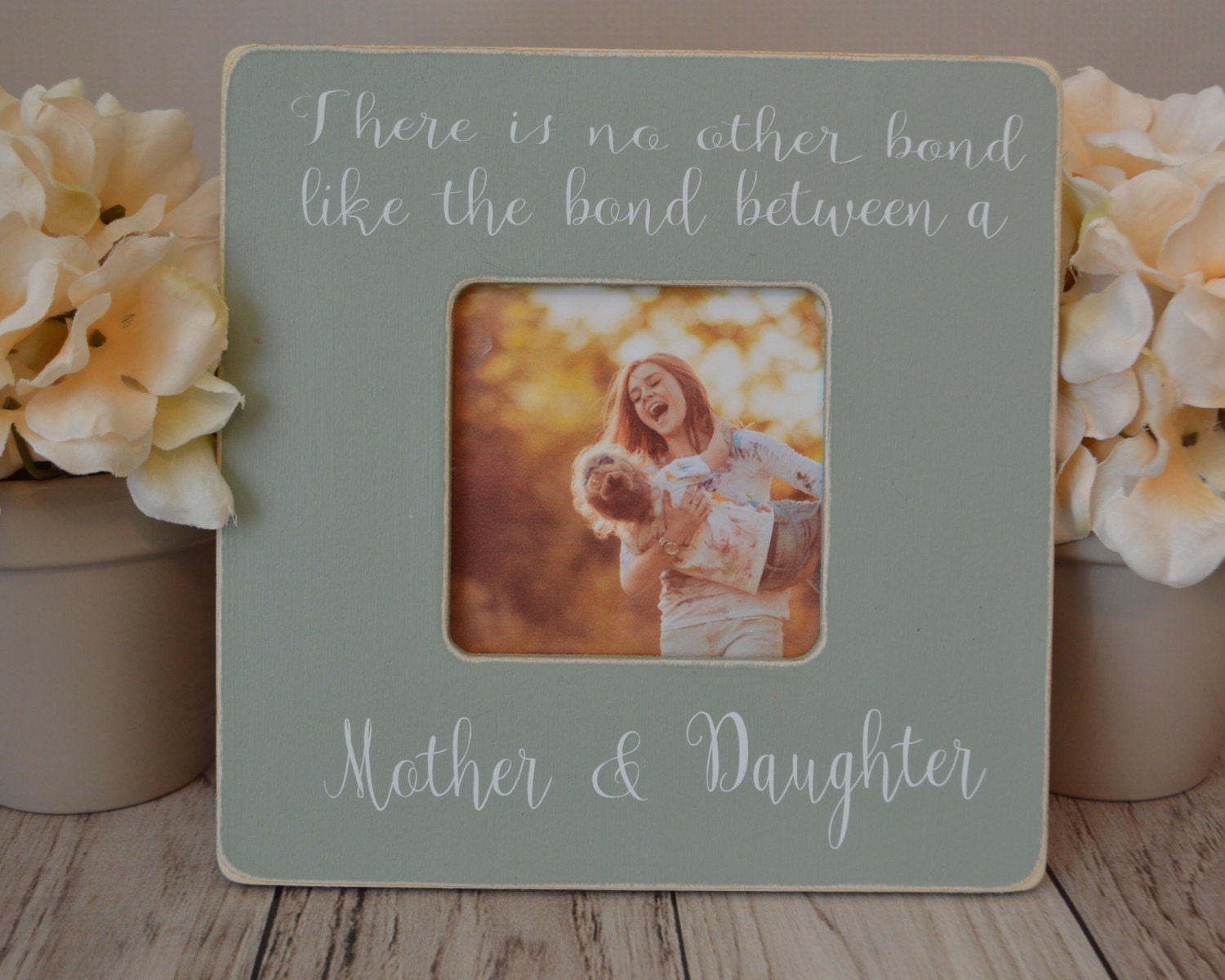 Mom picture frame Custom picture frame Mother and daughter