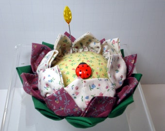 Lotus Pincushion, Pincushion Flower Pincushion