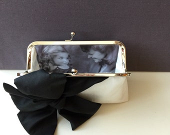 Black Clutch, Black Lace Wedding Clutch Purse, Mother of the bride clutch, Bridal Clutch, Bridesmaid Clutches, Party Clutch, Style C008
