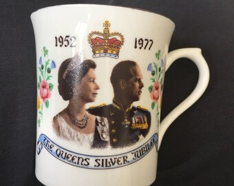 Mayfair Royal Silver Jubilee 1977 China Mug