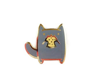 Cookie Kitten • Hard Enamel Lapel Pin