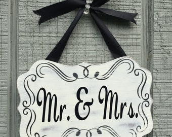 Beautiful Rustic Ivory 'Whitewashed' Painted Sign-Perfect for Weddings, Bridal Showers, Sweet 16 parties, Confirmations and so much more!