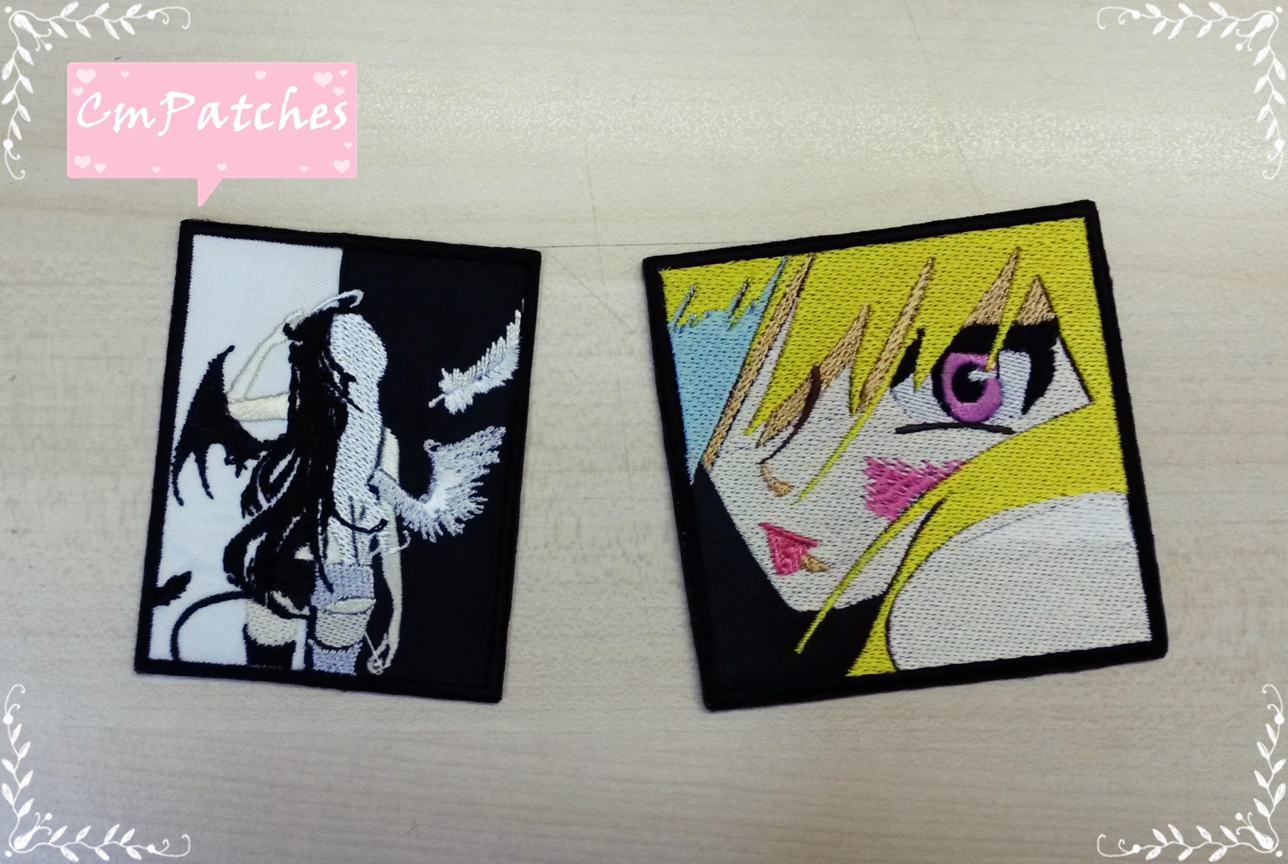 Anime Patches. Custom Design Patches. Design your own patch.