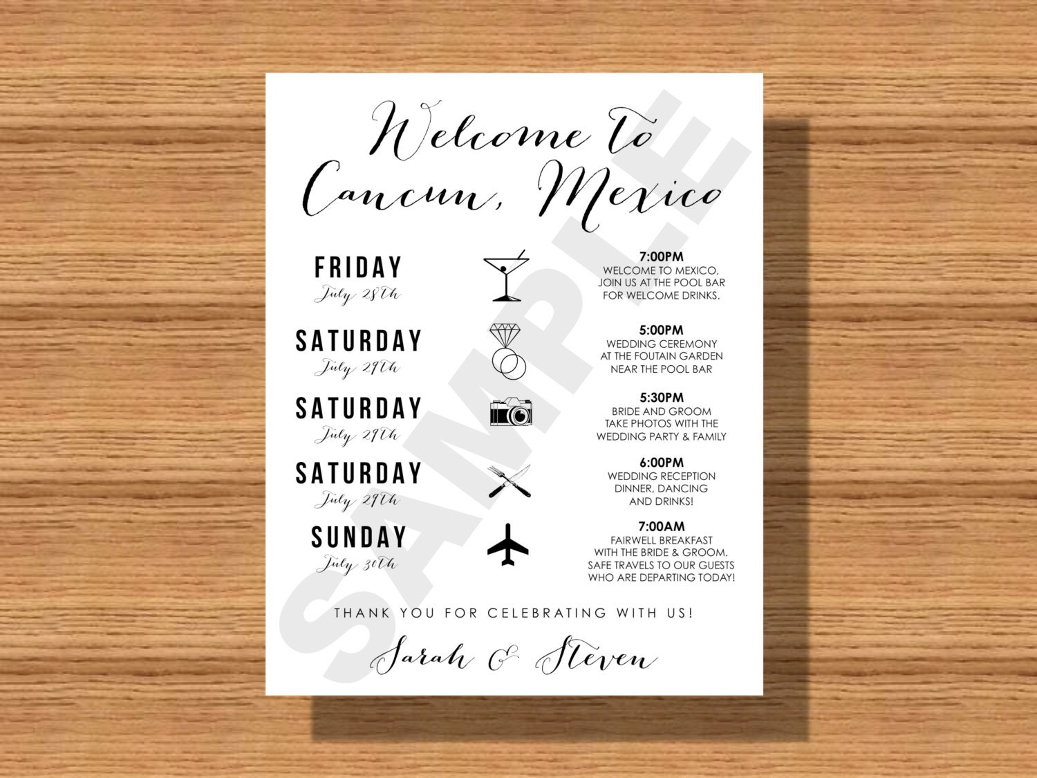 destination wedding weekend itinerary wedding schedule of wedding weekend itinerary templates