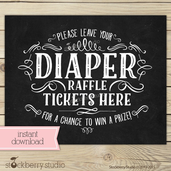 pre printed raffle tickets