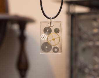 Watch Parts Resin Pendant