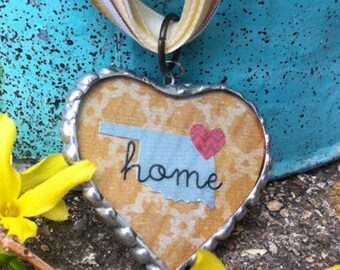 PERSONALIZED Soldered Heart Photo Necklace