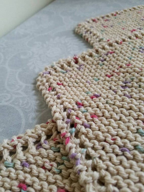 Chamomile Cotton Dishcloth Trio