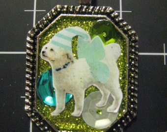 100% Donation Item: Flutterdoodle, Celebrate Your Poodle Mix with this "Doodle" Dog, All proceeds go to the current selected animal charity