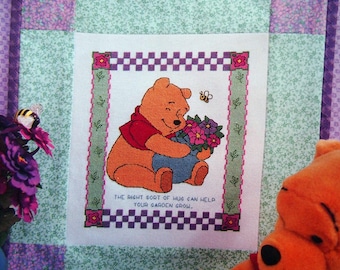 P Is For Pooh By Leisure Arts Cross Stitch Pattern Booklet 1999