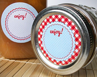 Download Canning jar labels & stickers for your canned by CanningCrafts