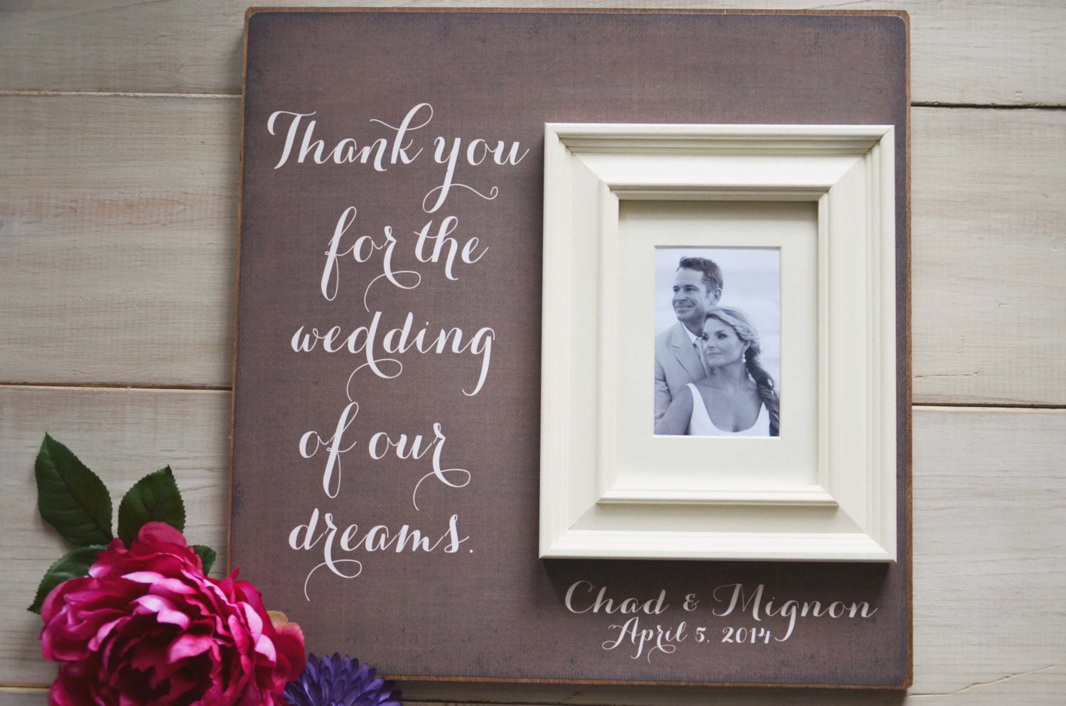 Parents Thank You Gift Parents Thank You Gift Wedding