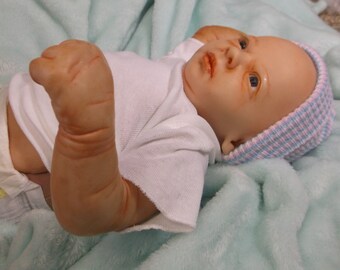 Hannalee...preemie with hospital equipment