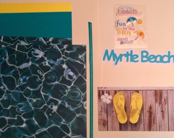 Flip Flops at Myrtle Beach Scrapbooking Kit