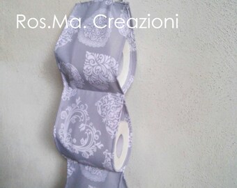 Discount door rolls of toilet paper for handmade fabric bath