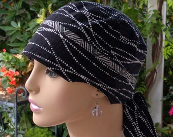 Cancer Cap Hair Loss Hat Chemo Cap Cancer Hat Adjustable and Reversible Cotton Hat MEDIUM