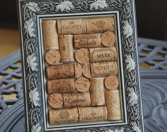 Wine Cork Board Desk Top Memo Board