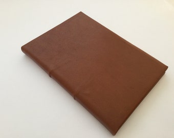 READY TO SHIP Brown Leather Journal