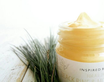 Organic Face Cream, Organic Moisturizer, Organic Skin Care, Monoi Tiki Tahiti, Black Pine Cream, Natural Skin Care, Chemical Free