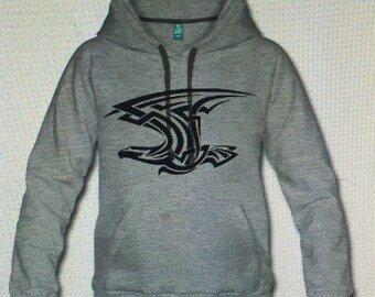 Third phase bird hoodie