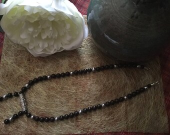 Stunning necklace with 2 pendants