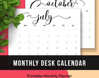 free printable 2018 calendar monthly