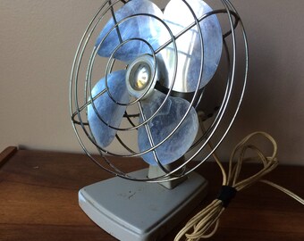 Sears Kenmore Vintage Electric Fan Mid Century Fan Working Condition