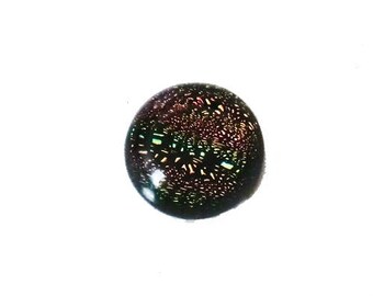 Handmade cabochon VerreDichroique 10mm. .