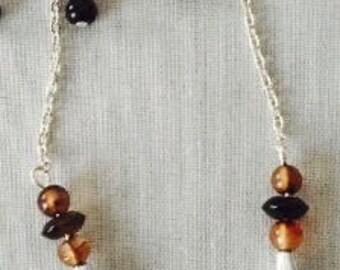Dangle earrings costume jewelry beads