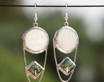 Suspended Waves Earrings