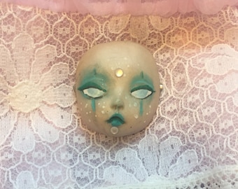 Mermaid Sea Witch Babyface Brooch