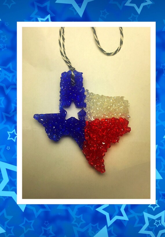 Texas Lone Star State Air Freshener Aroma Beads Ornies Car