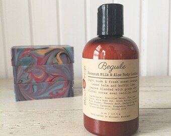 Beguile Body Lotion - Coconut Milk & Aloe Body Lotion with Cocoa Butter