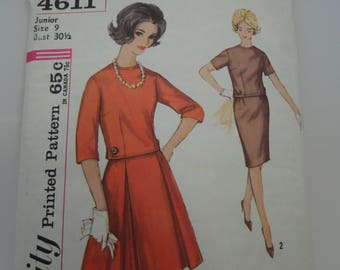 Simplicity 4611 Sewing Pattern Vintage