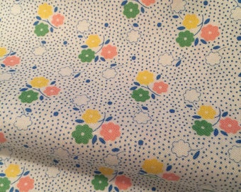Little Flowers 30's Fabric - 30's Playtime by Chloe's Closet for Moda 32586 15 -100% High Quality Cotton Yardage