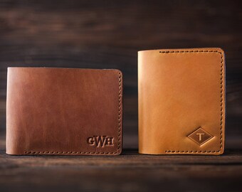 Personalized leather wallet, Mens leather wallet, mens wallet, men wallet leather, mens wallet personalized, bifold wallet, groomsmen gift