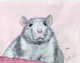 CUSTOM pet portrait paintings