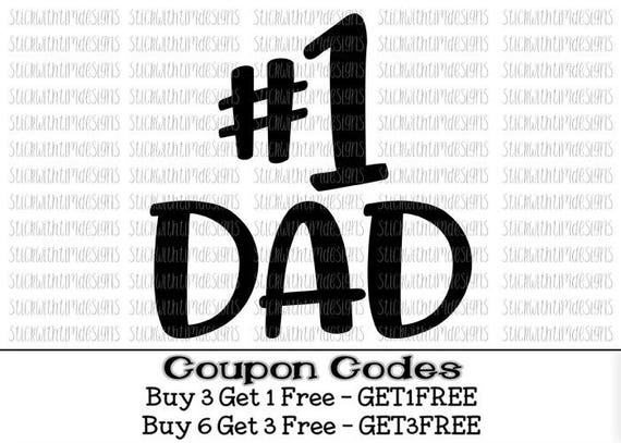 Download Father's Day Svg Number 1 Dad Svg 1 Dad SVG PNG File Cut