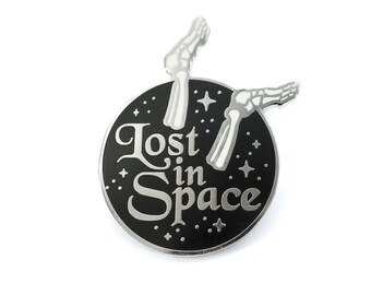 Space pin, Skeleton pin, Lost in space, Galaxy pin, Enamel pin, Space enamel pin, Space lover, Skeleton Legs, Space lapel pin