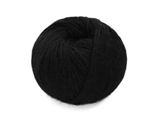 Indiecita 100% Baby Alpaca Yarn -DK- Black