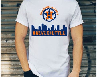 Digi-tizers Astros Rugged Skyline Never Settle SVG, Jpg, PDF cutting file, vinyl, HTV, Cricut, Cameo,Laser engraving, Plasma cutting, Vector