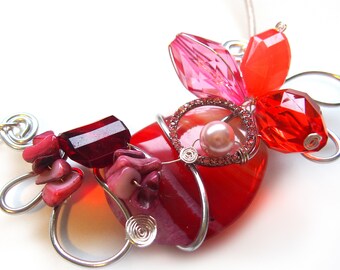 One of a Kind Necklace "Amira"