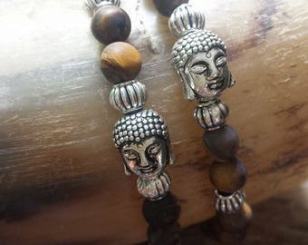 Bracelet Frosted Tiger eye