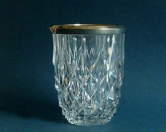Val st Lambert Art deco crystal vase