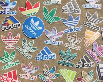 Decal(Adidas Logo-Choose Your Color!)-Laptop Decal/Laptop Sticker/Phone Decal/Phone Sticker/Car Sticker/Car Decal/Water Bottle Sticker