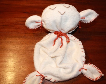 Stuffed animal, vegan, lovey, made from 100% organic cotton, baby organic toy, various sizes available