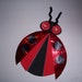 L is for LADYBUG window hanger